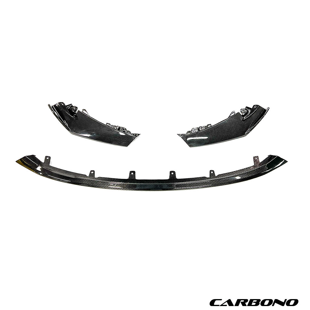 Frontlippe CB EVO-V4 aus Dry Carbon - passend für BMW M3, M4 (G80, G81, G82, G83)