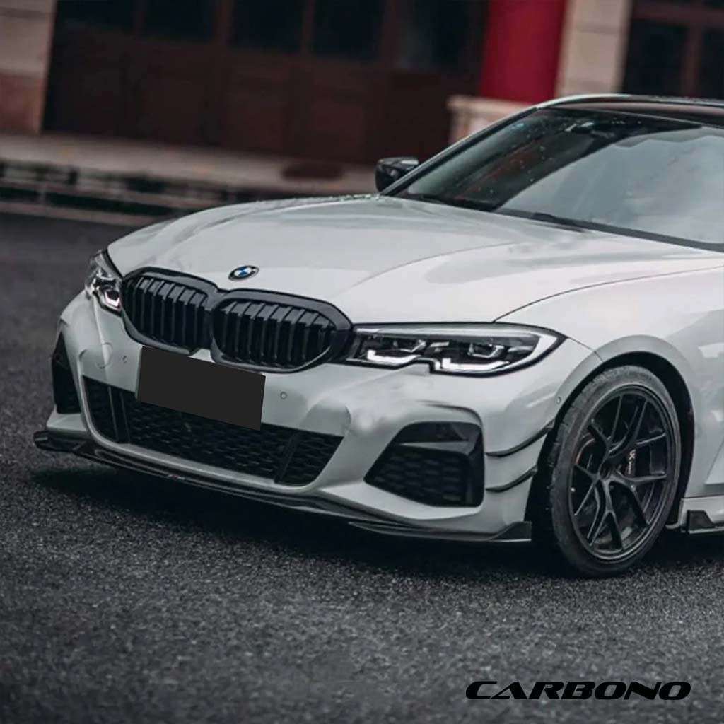 Frontlippe V2 aus Carbon – BMW 3er G20 Pre-LCI (mit M-Paket)