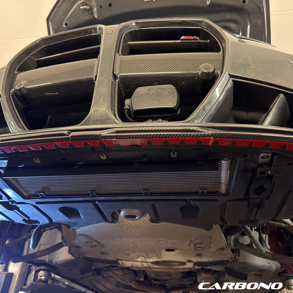Carbono spoiler lip protectors underrun protection 
