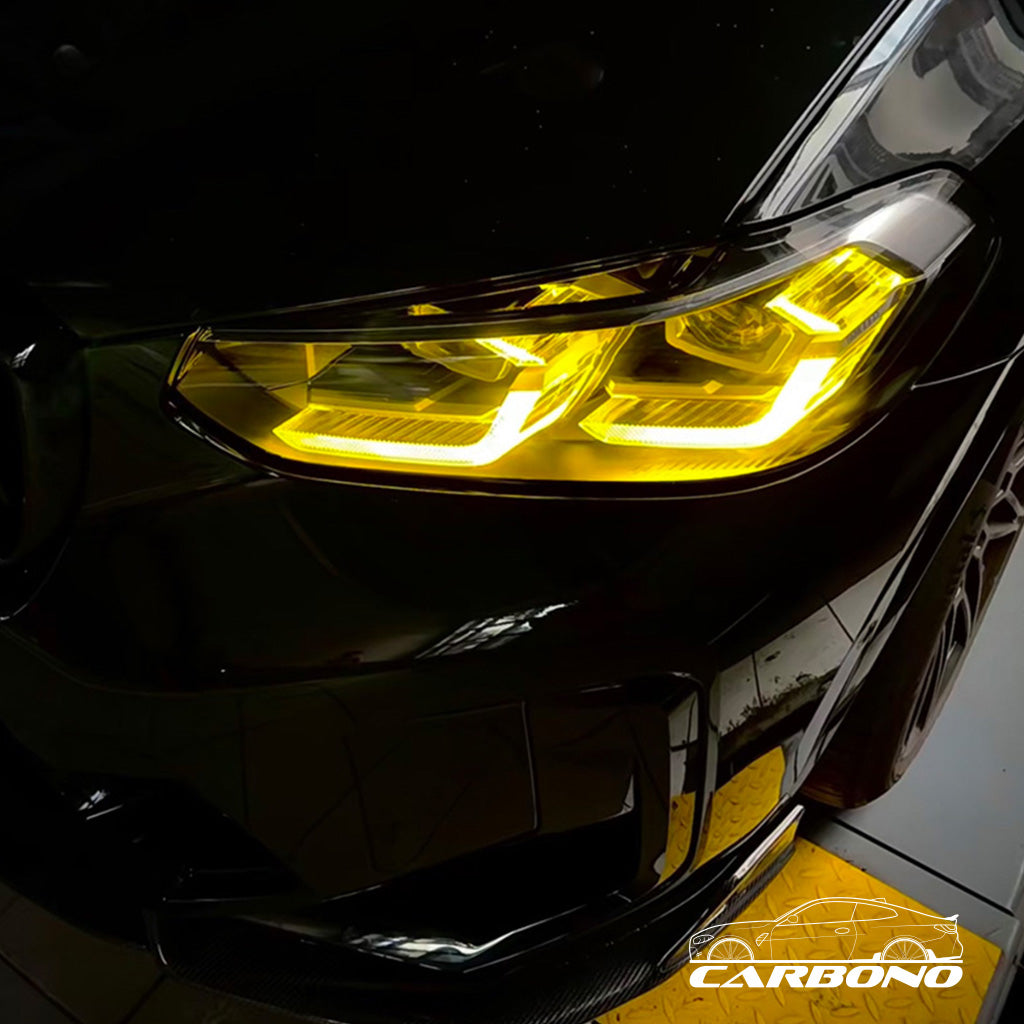 Tagfahrlicht gelb inkl. Umschaltfunktion - BMW X3, X4, X3M, X4M (G01, G02, F97, F98) LCI ab Bj. 2021