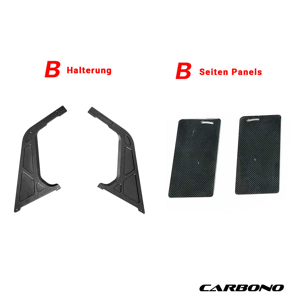 Heckflügel EVO-VS aus Dry Carbon - passend für BMW M2 G87, M3 G80, M4 G82