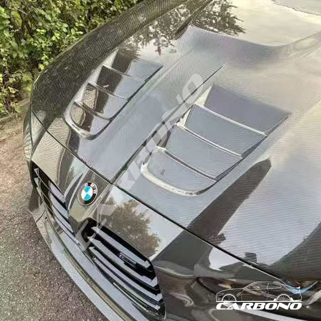 Motorhaube / Haube in Dry Carbon GTS Style - BMW M3 M4 (G80, G81, G82, G83)