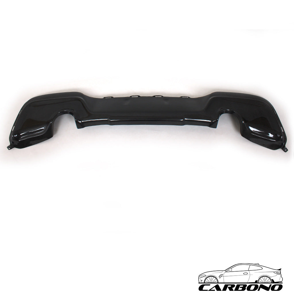 Heckdiffusor Carbon – BMW 1er (F20) M135i – Einzelrohr mit Doppelauslass – nur für M Paket