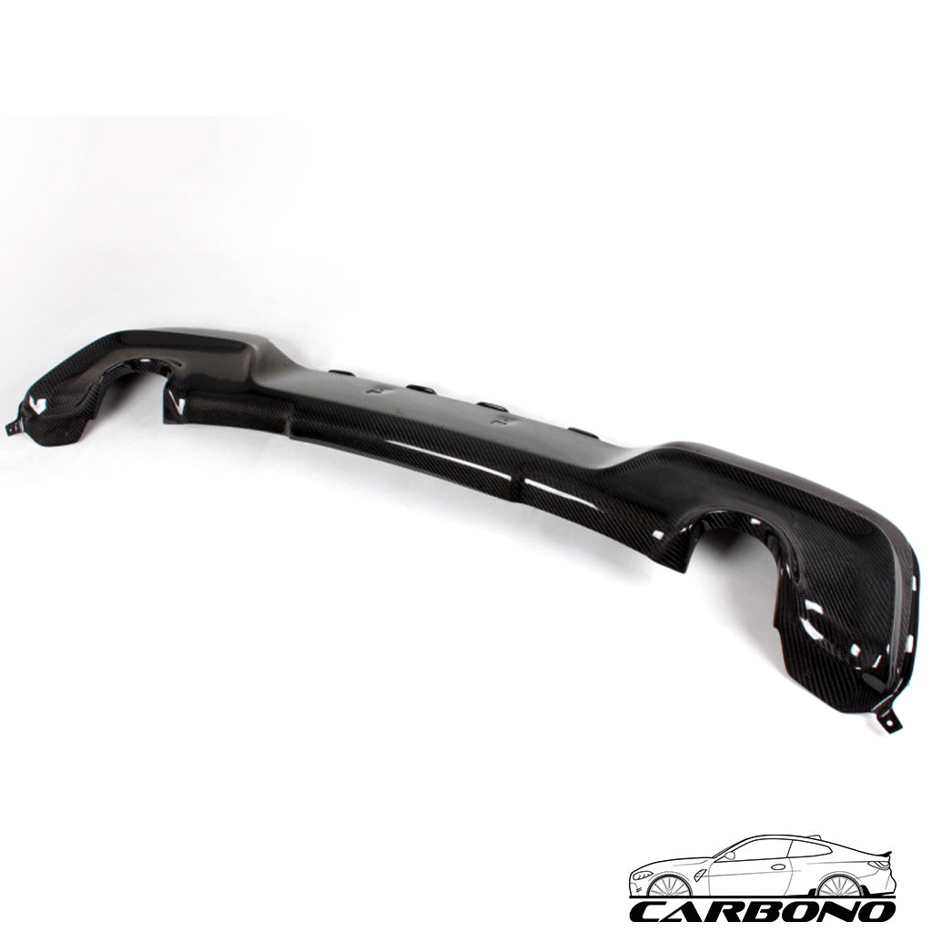 Heckdiffusor Carbon – BMW 1er (F20) M135i – beidseitige Endrohrauslässe