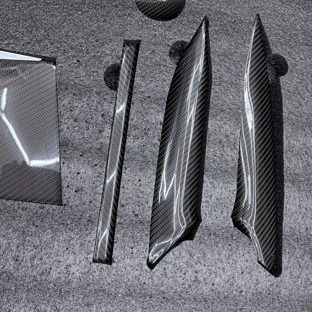 Carbon-Interieur Set 6-teilig Austauschvariante - passend für BMW 2er, 3er, 4er, M2, M3, M4