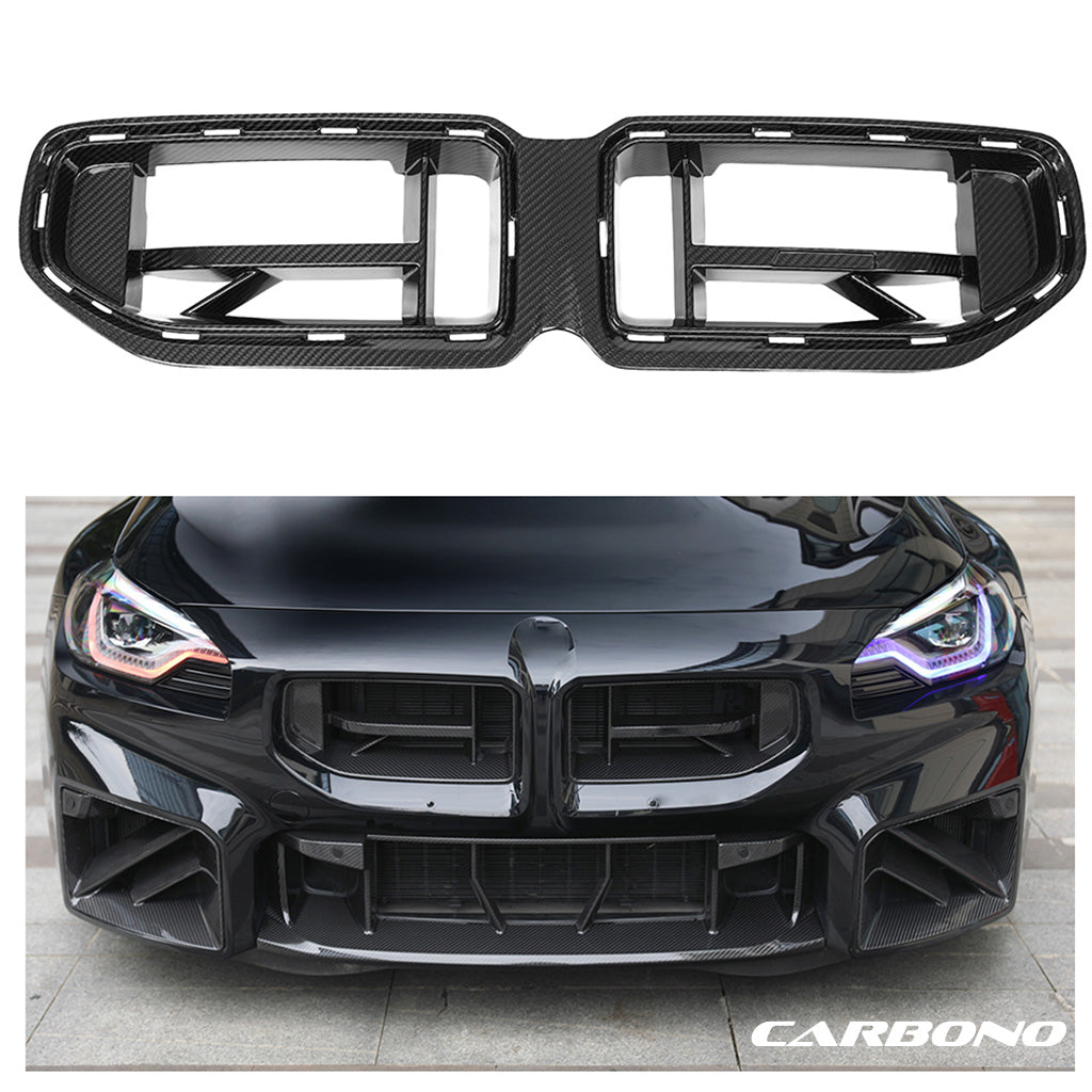 Kühlergrill EVO-CS aus Dry Carbon - passend für BMW M2 G87