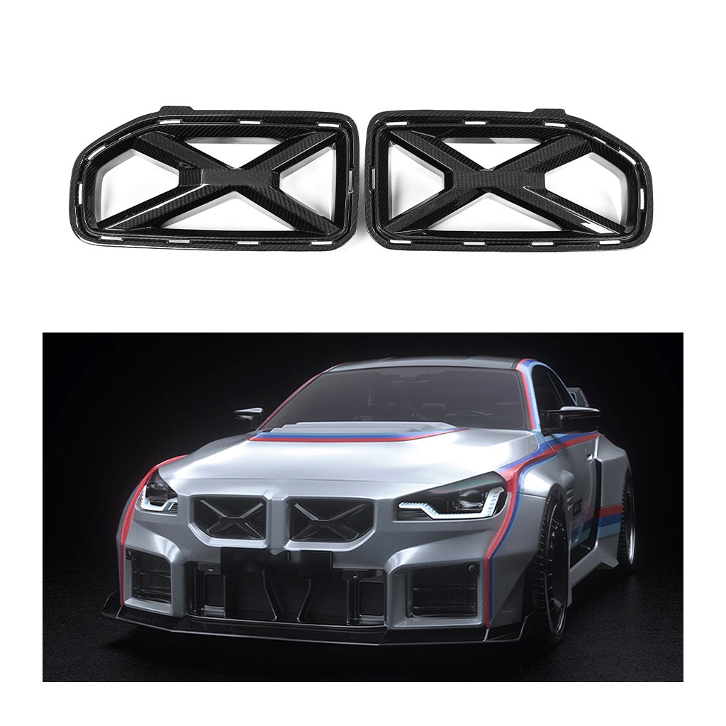 Kühlergrill EVO-X aus Dry Carbon - passend für BMW M2 G87