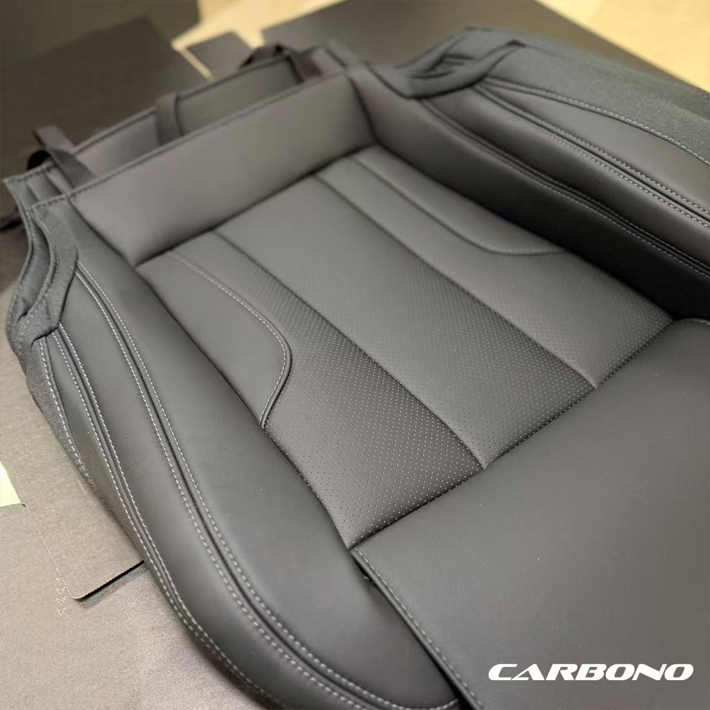 Lederschoner Sitzfläche passend für BMW Sportsitze 2er, 3er, 4er (G42, G20, G21, G22, G23, G26) M2, M3, M4 (G87, G80, G81, G82, G83)