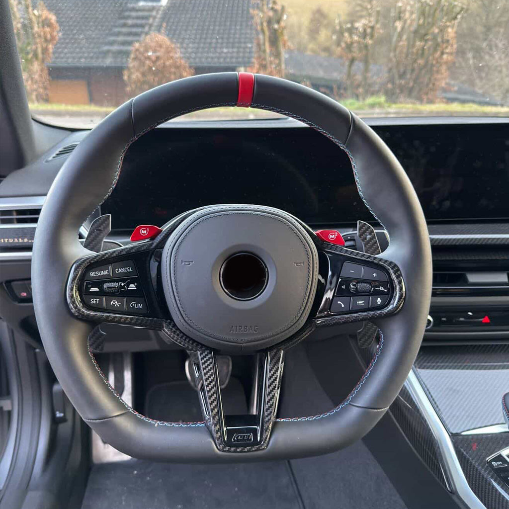 Lenkradspange Carbon / schwarz - passend für viele BMW Modelle