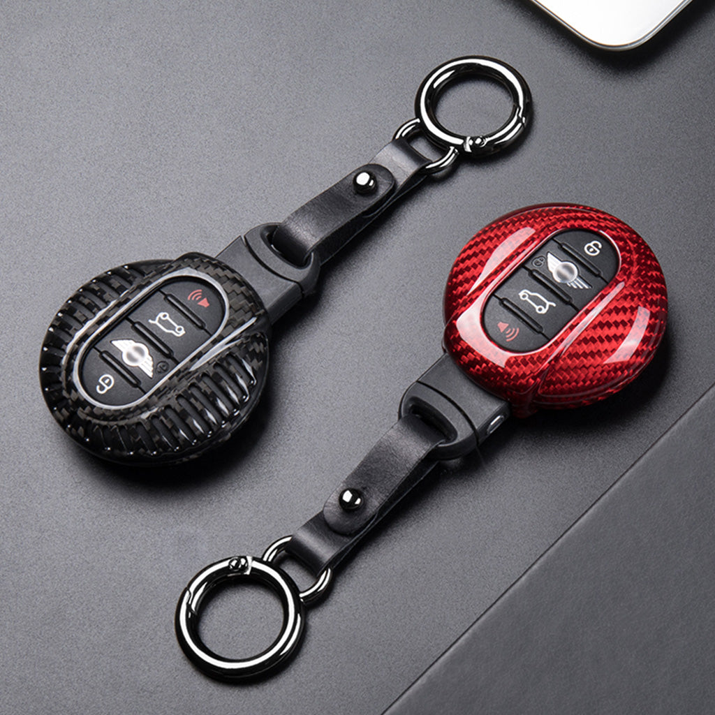 Autoschlüssel Hülle aus Carbon - passend für MINI (F54, F55, F56)