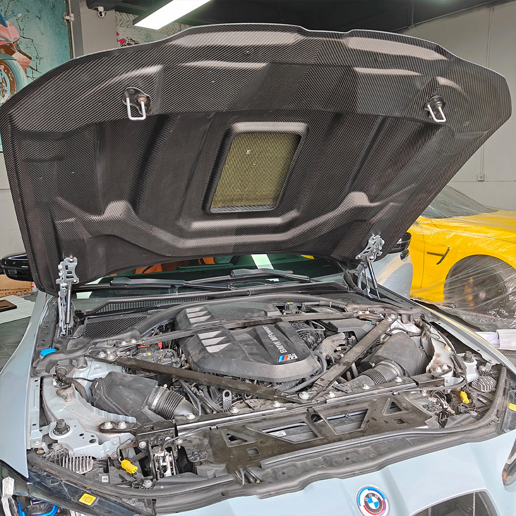 Motorhaube EVO-CS aus Dry Carbon - passend für BMW M3, M4 (G80, G81, G82, G83)