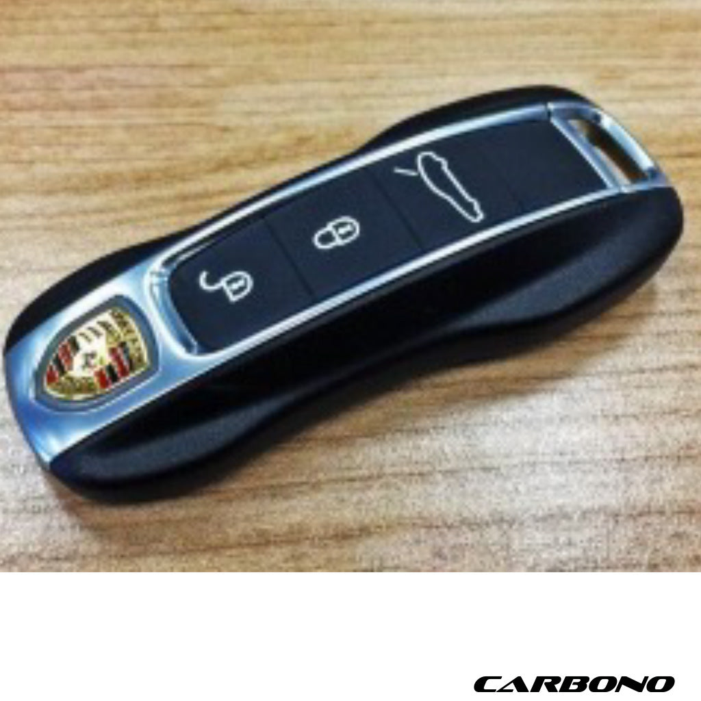 Autoschlüssel Hülle aus Carbon - passend für Porsche Panamera, aktueller Cayenne
