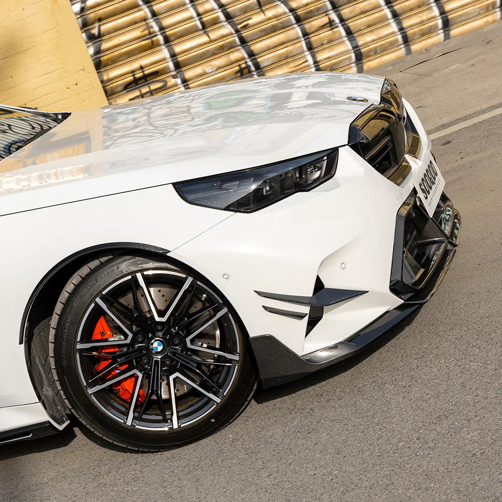 SOOQOO Front-Canards aus Dry Carbon – BMW M5 G90 / G99