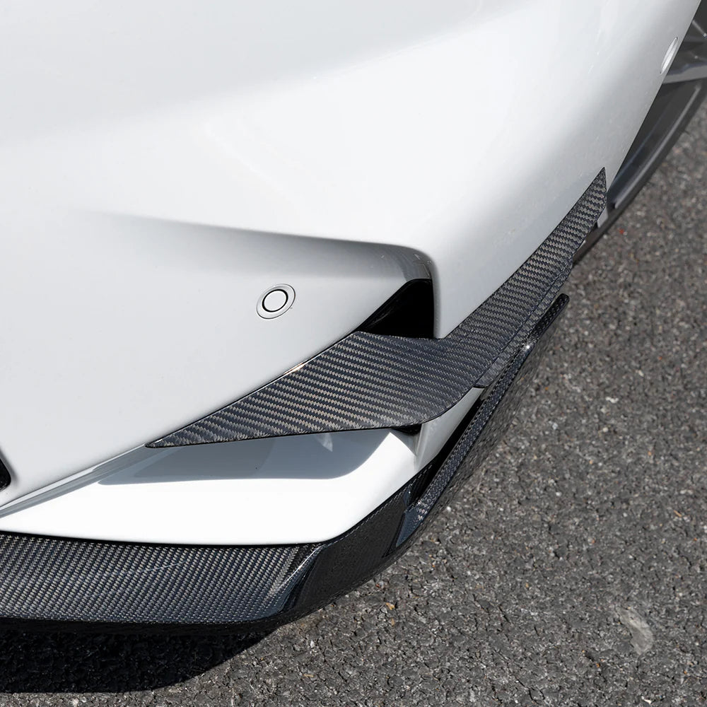 SOOQOO Front-Canards aus Dry Carbon – BMW M5 G90 / G99