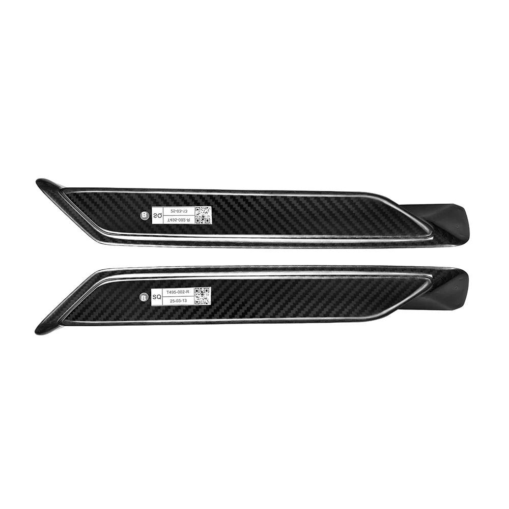SOOQOO Reflektorblenden aus Dry Carbon – BMW M5 G90 / G99
