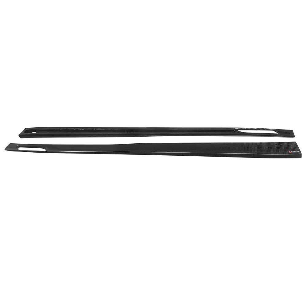 SOOQOO Seitenschweller Type-A aus Dry Carbon – BMW M5 G90 / G99