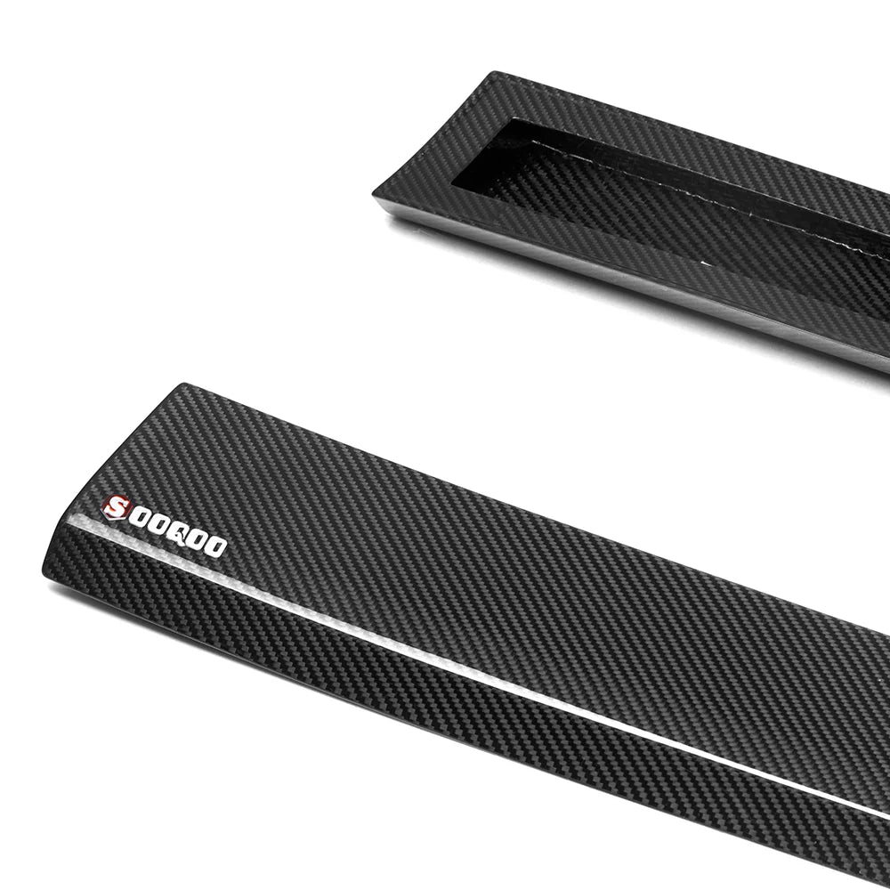 SOOQOO Seitenschweller Type-A aus Dry Carbon – BMW M5 G90 / G99