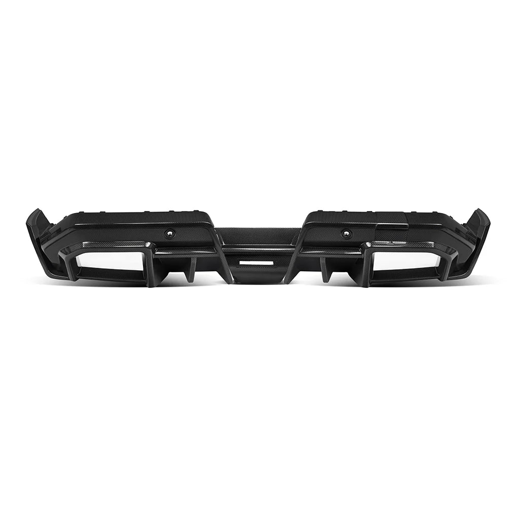 SOOQOO Heckdiffusor Type-B aus Dry Carbon – BMW M5 G90 / G99 (6-teiliges Set)
