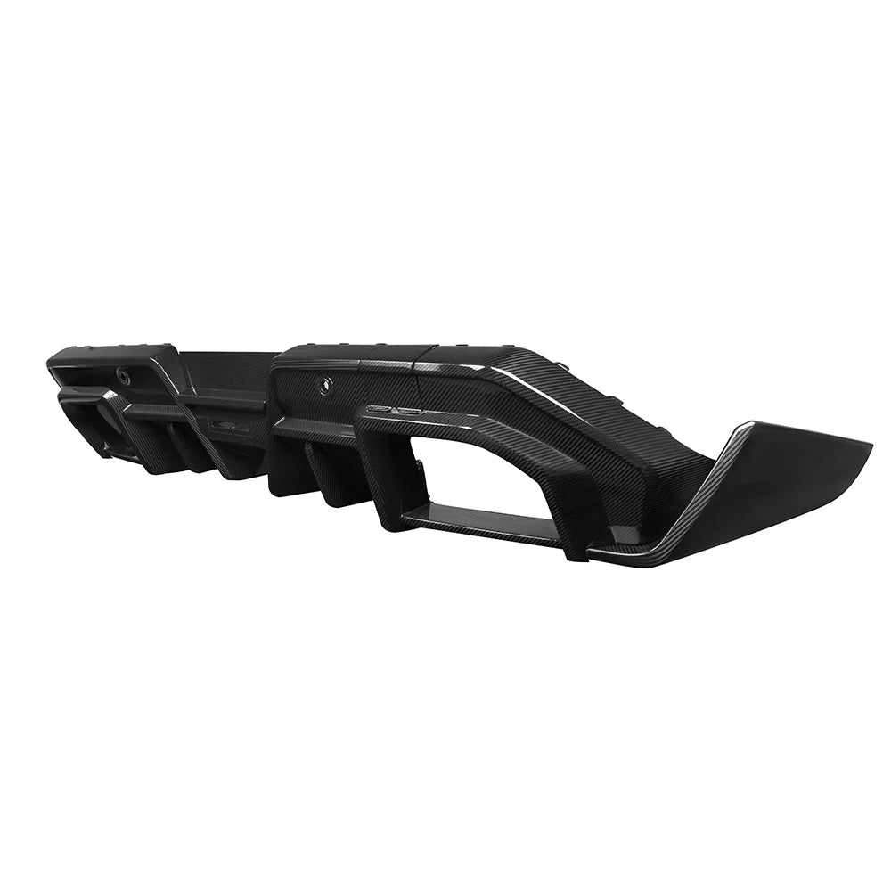 SOOQOO Heckdiffusor Type-B aus Dry Carbon – BMW M5 G90 / G99 (6-teiliges Set)