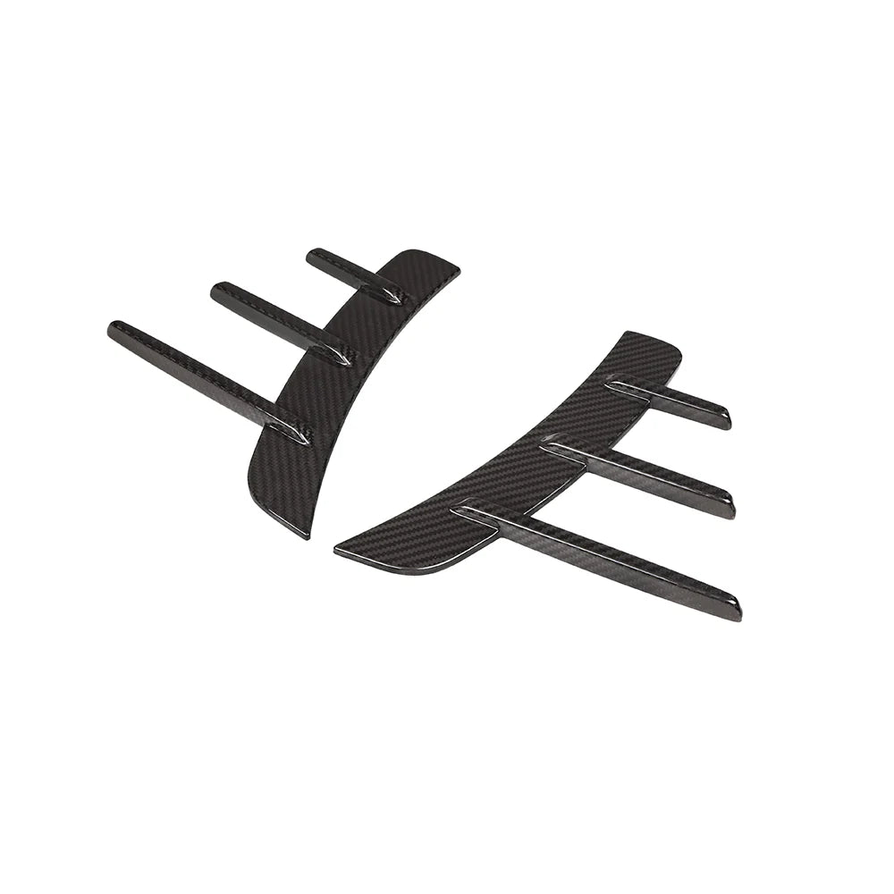 Radhausblenden Set vorne Sooqoo aus Dry Carbon. - passend für BMW 4er Coupé und Cabriolet G22, G23