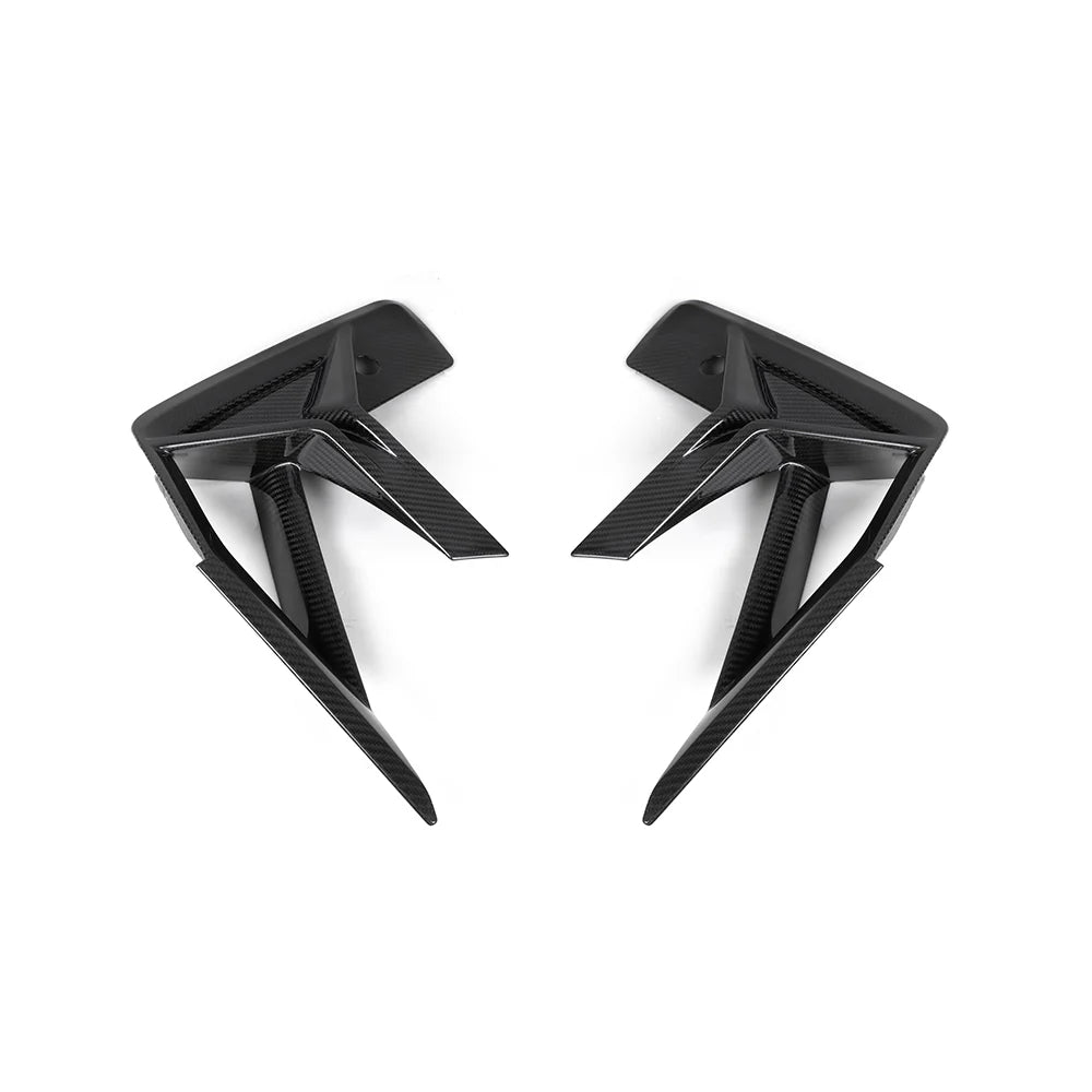 Canards Sooqoo aus Dry Carbon - passend für BMW X3M F97 LCI, X4M F98 LCI
