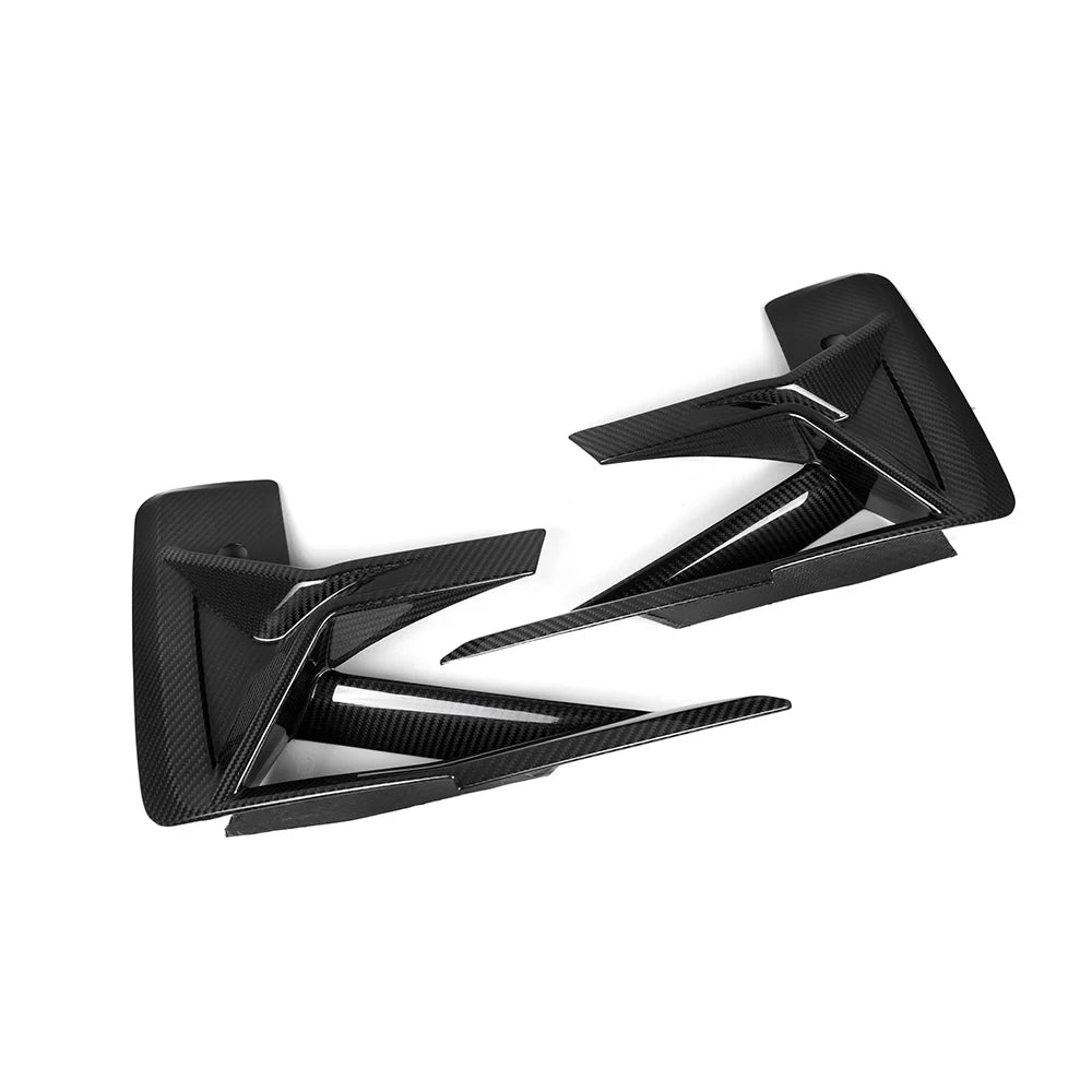 Canards Sooqoo aus Dry Carbon - passend für BMW X3M F97 LCI, X4M F98 LCI