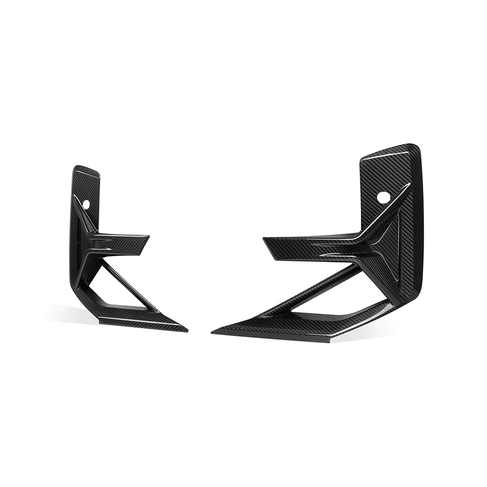 Canards Sooqoo aus Dry Carbon - passend für BMW X3M F97 LCI, X4M F98 LCI