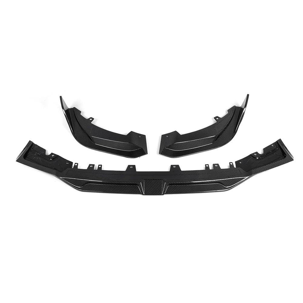 Frontlippe Sooqoo Type-A aus Dry Carbon - passend für BMW X3M F97 LCI, X4M F98 LCI