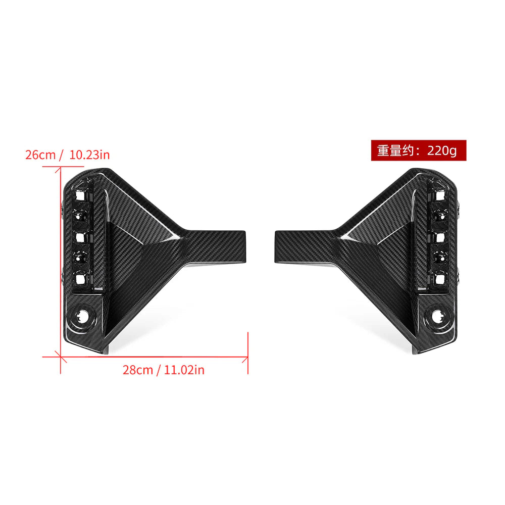 Heck Blenden Sooqoo aus Dry Carbon - passend für BMW M2 G87