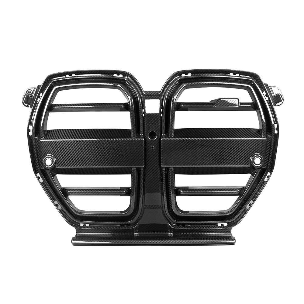 SOOQOO SQ-V Kühlergrill aus Dry Carbon – BMW M3 G80 / G81, M4 G82 / G83