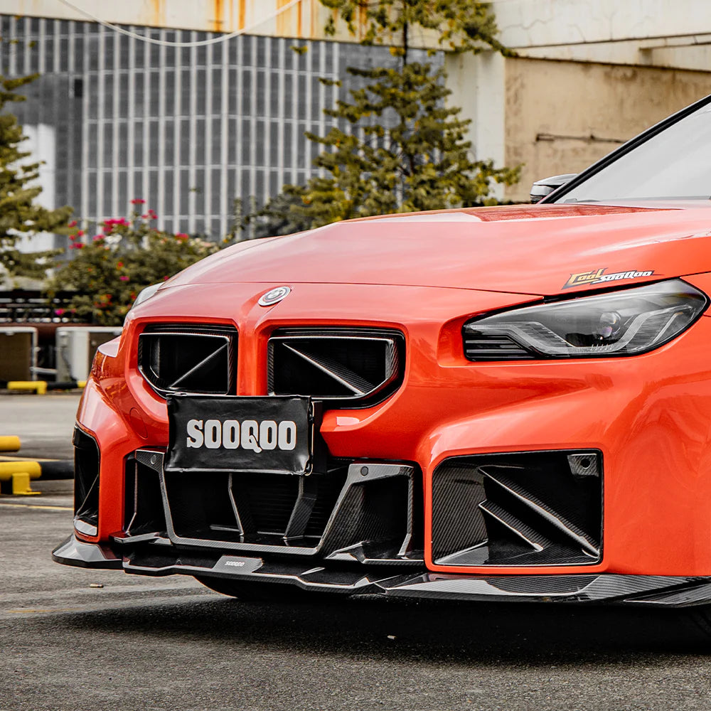 Kühlergrill Sooqoo Type-A aus Dry Carbon - passend für BMW M2 G87
