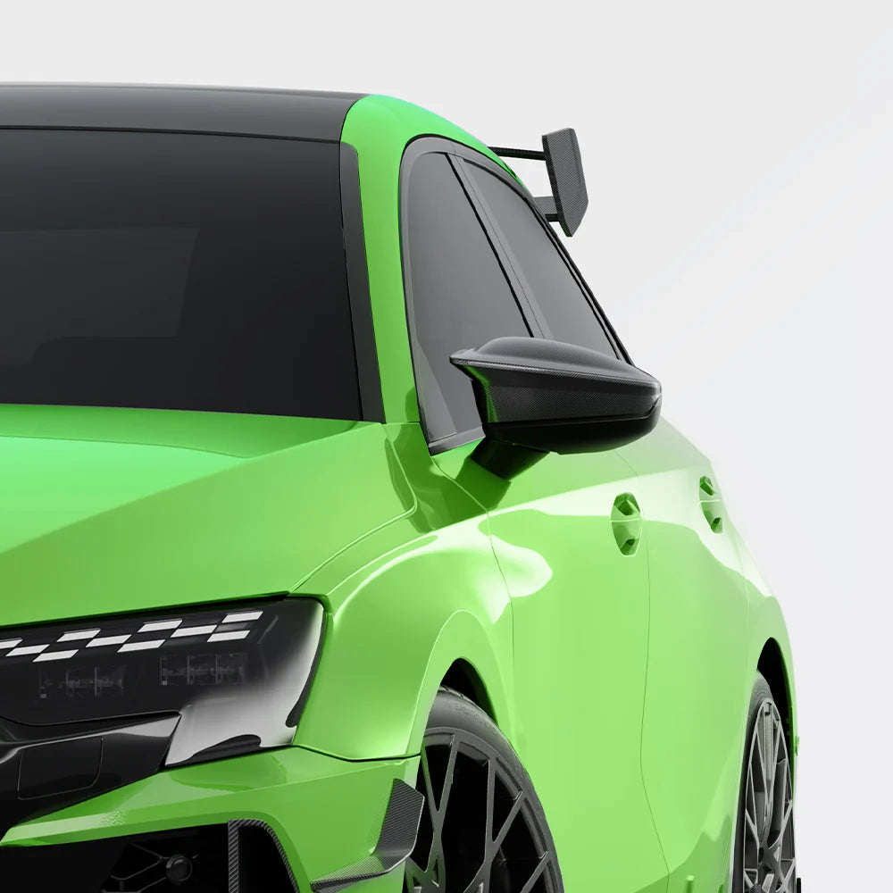 Spiegelkappen EVO-SQ-A aus Dry Carbon - passend für Audi A3, S3, RS3 8Y