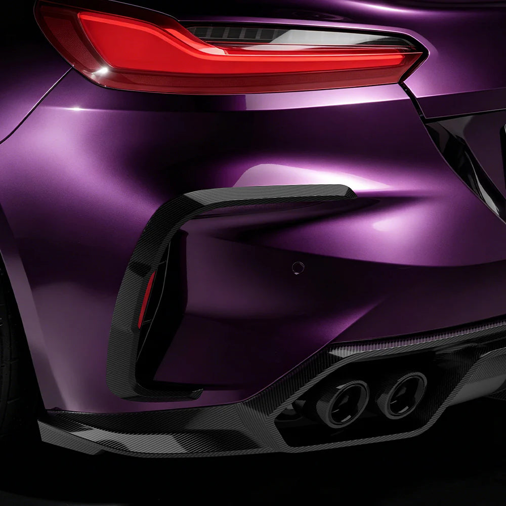 Eckaufsätze hinten Sooqoo aus Dry Carbon - passend für BMW Z4 G29