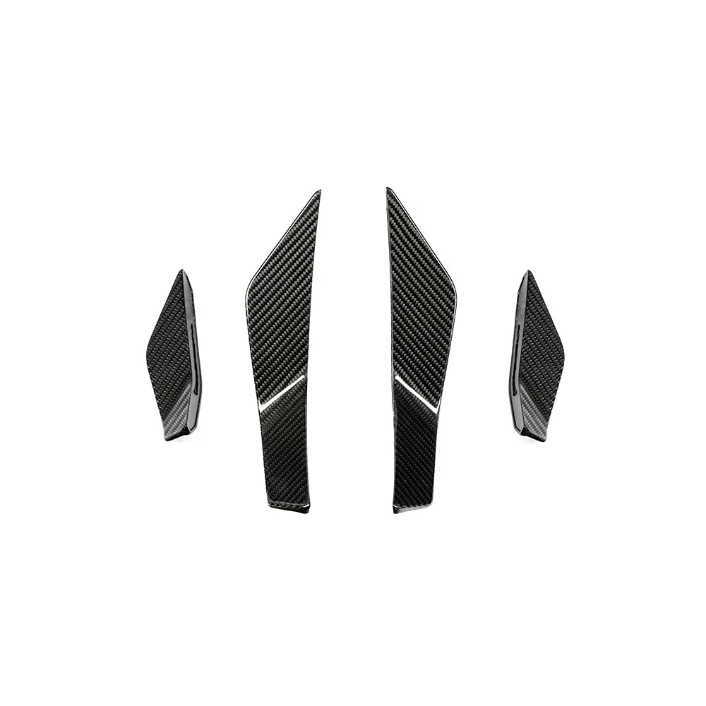 Canards  EVO-SQ-A aus Dry Carbon - passend für Audi RS3 8Y