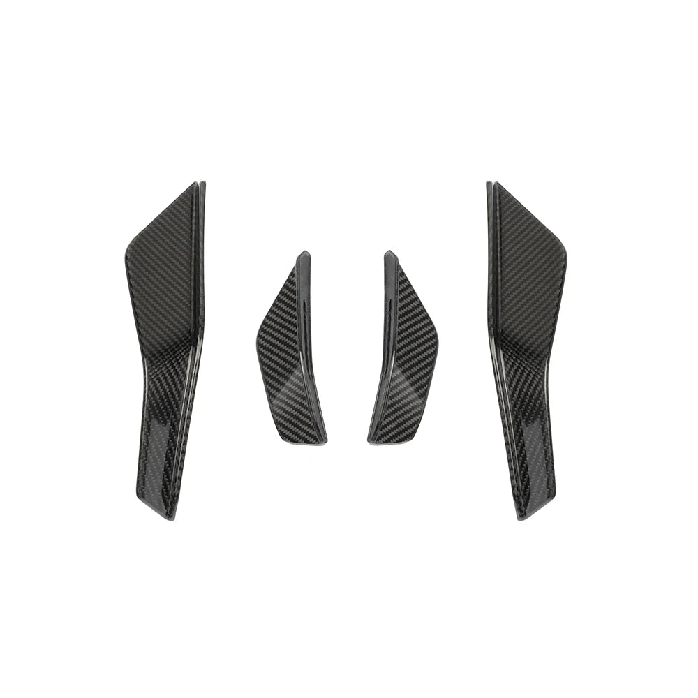 Canards  EVO-SQ-A aus Dry Carbon - passend für Audi RS3 8Y