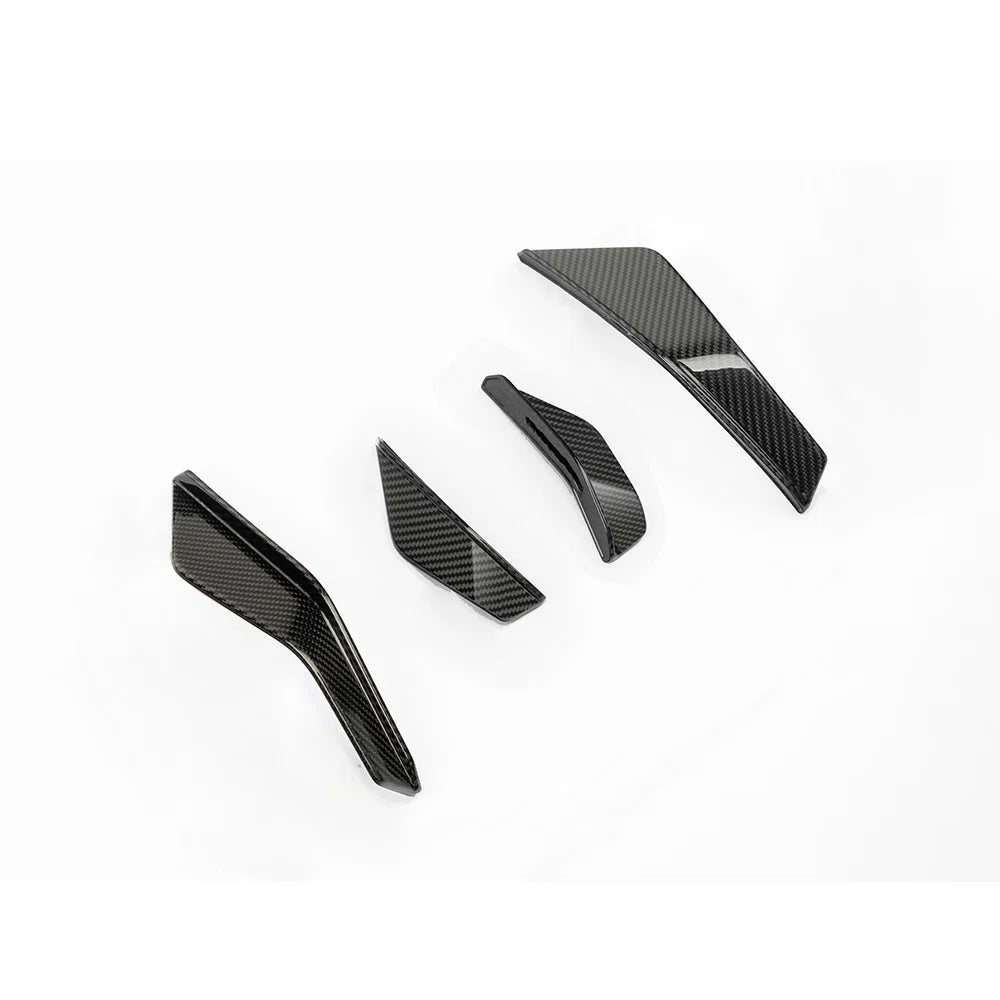 Canards  EVO-SQ-A aus Dry Carbon - passend für Audi RS3 8Y