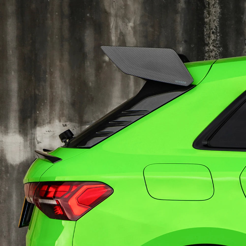 Fensteraufsätze EVO-SQ-A aus Dry Carbon – passend für Audi RS3 (8Y)