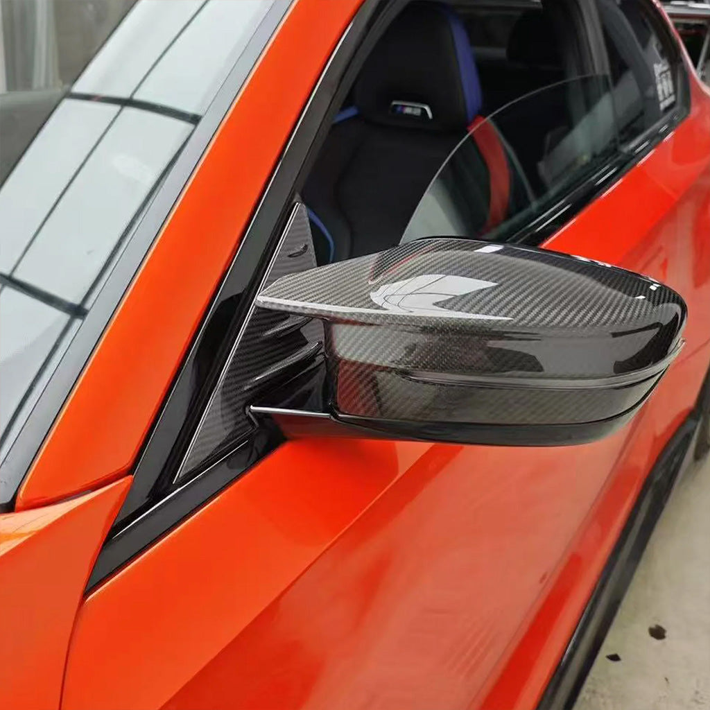 Spiegeldreieck aus Dry Carbon - passend für BMW M2 G87, M3 G80 G81, M4 G82