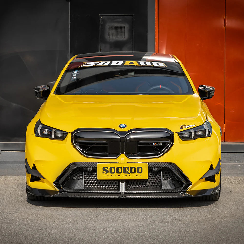 SOOQOO Frontlippe Type-A aus Dry Carbon – BMW M5 G90 / G99