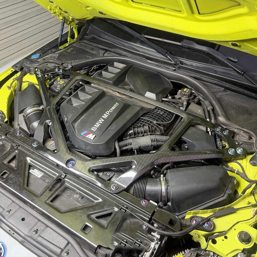 Schrauben aus Titanlegierung 30-teilig für den Motorraum - passend für BMW M2 G87, M3 (G80, G81), M4 (G82, G83)