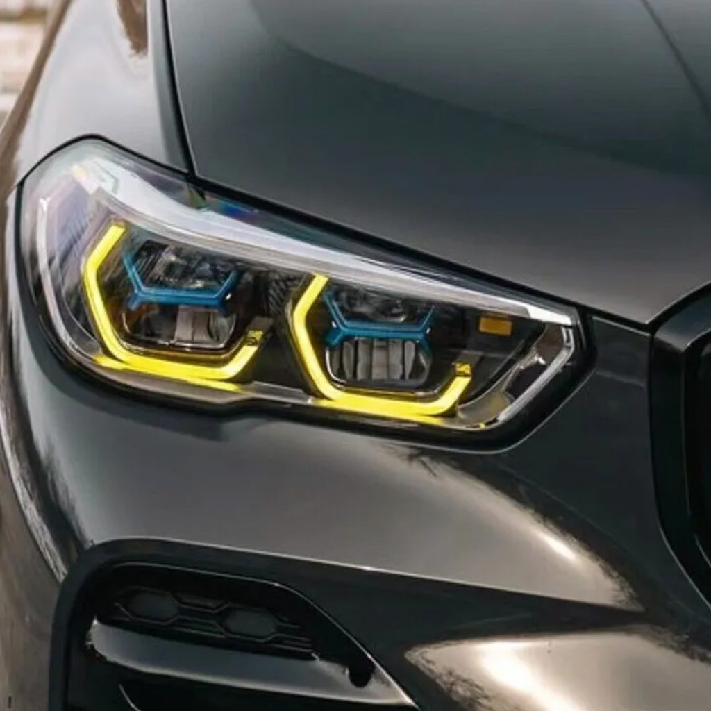 Tagfahrlicht gelb inkl. Umschaltfunktion CSL - BMW X5, X6 (G05, G06)