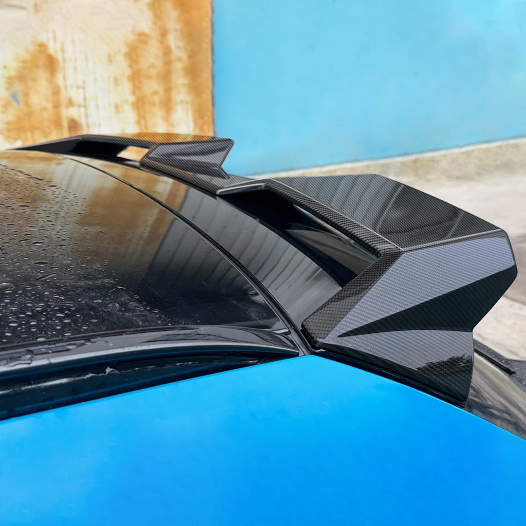 Dachkantenspoiler EVO-SQ-B aus Dry Carbon - passend für BMW M3 G81, 3er Touring G21